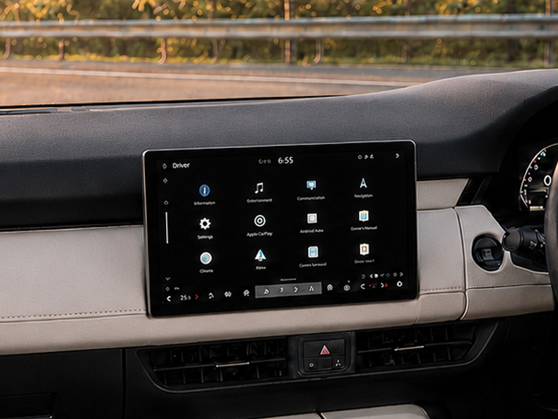 新型マツダ CX-5 S・Gグレードに標準装備される12.9インチセンターディスプレイ