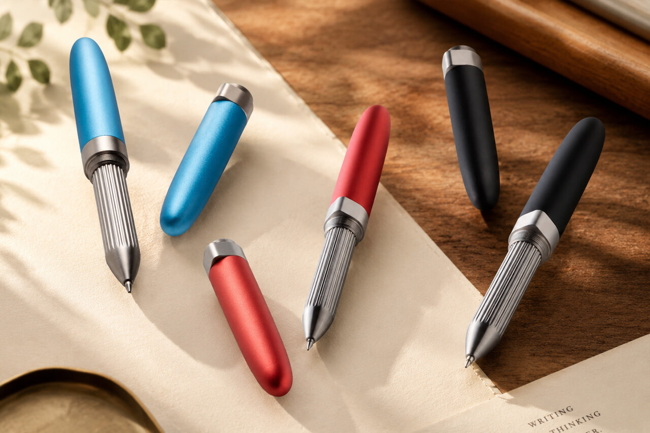 REFILL PEN JACKET Extra Short アルミカラーモデルの魅力
