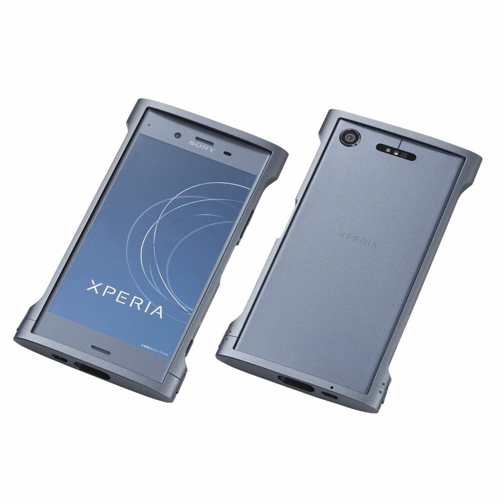 バービー CLEAVE Aluminum Bumper Chrono for Xperia XZ1