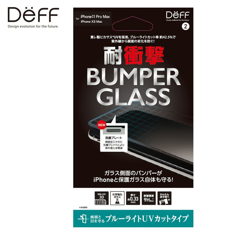 BUMPER GLASS for iPhone 11 Pro UVカット+ブルーライトカット