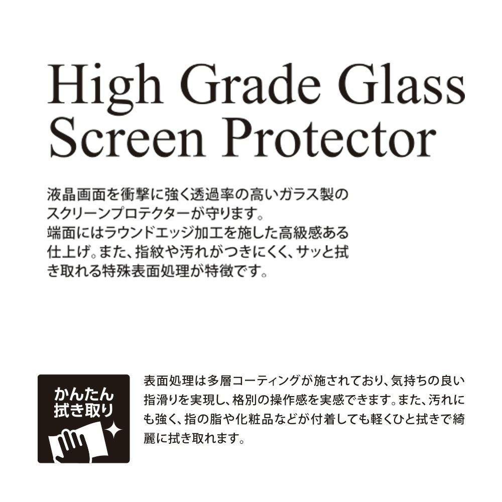 High Grade Glass Screen Protector for iPhone14シリ－ズ 透明