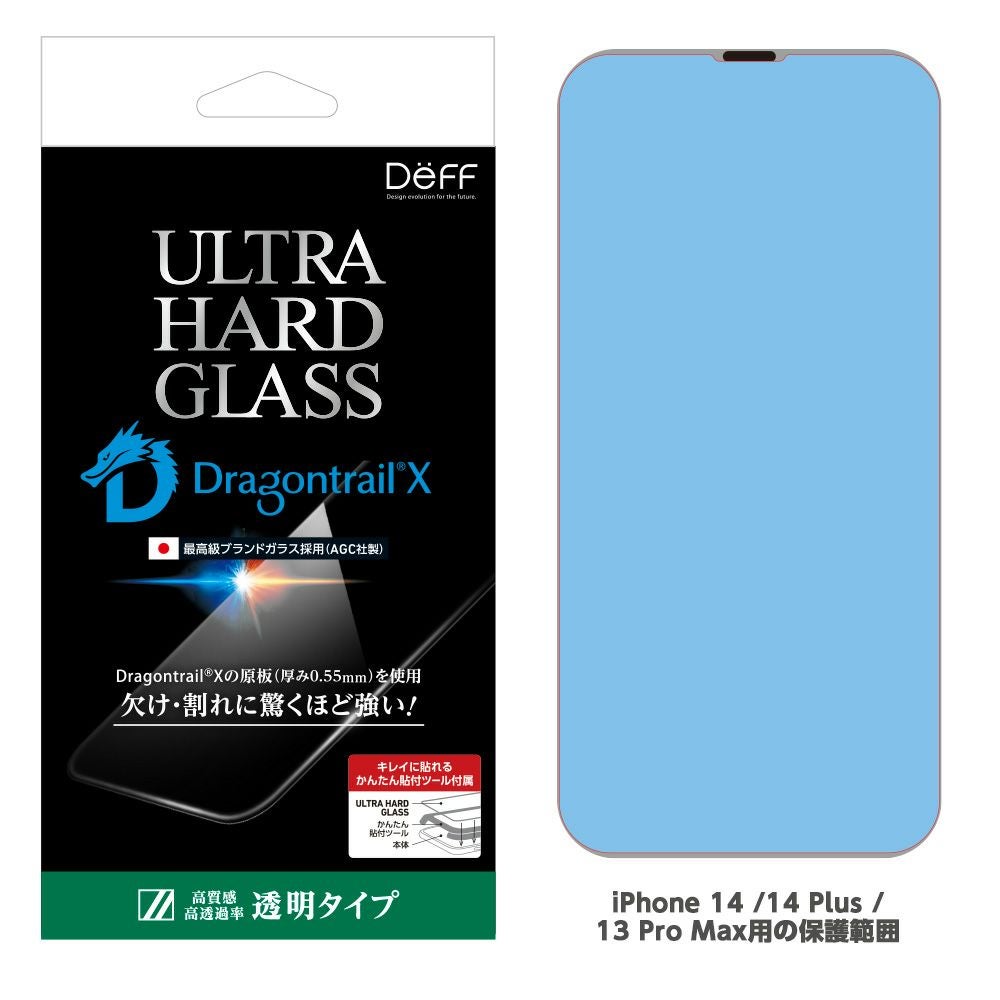 ULTRA HARD GLASS for iPhone 14Series 透明