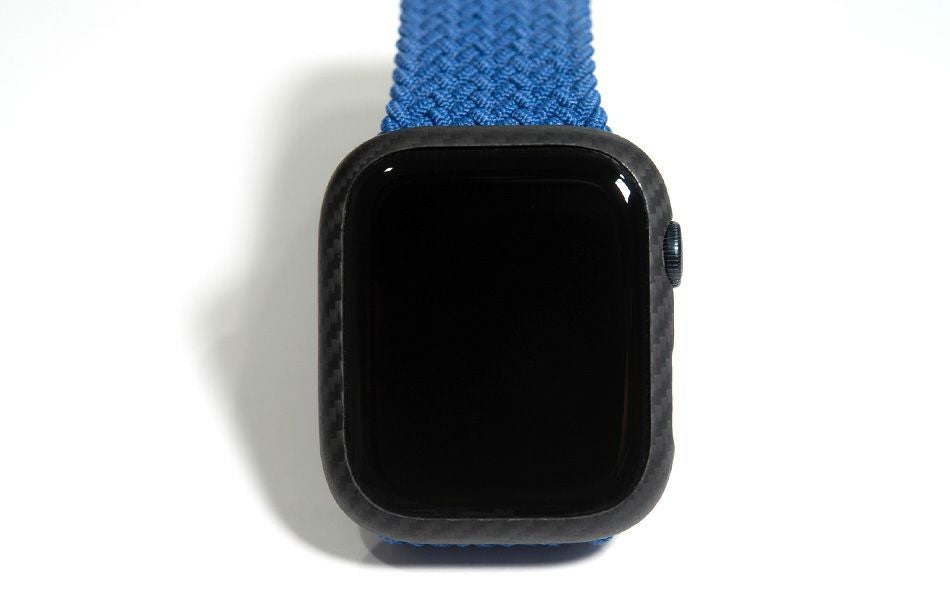 Apple Watch SE3／SE2／SE／6／5／4 用アラミド繊維で作った軽量、極薄