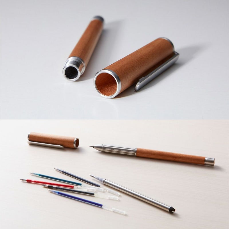 REFILL PEN JACKET 2ndモデル メープル｜天然木製ペンジャケット 温かみのある木目