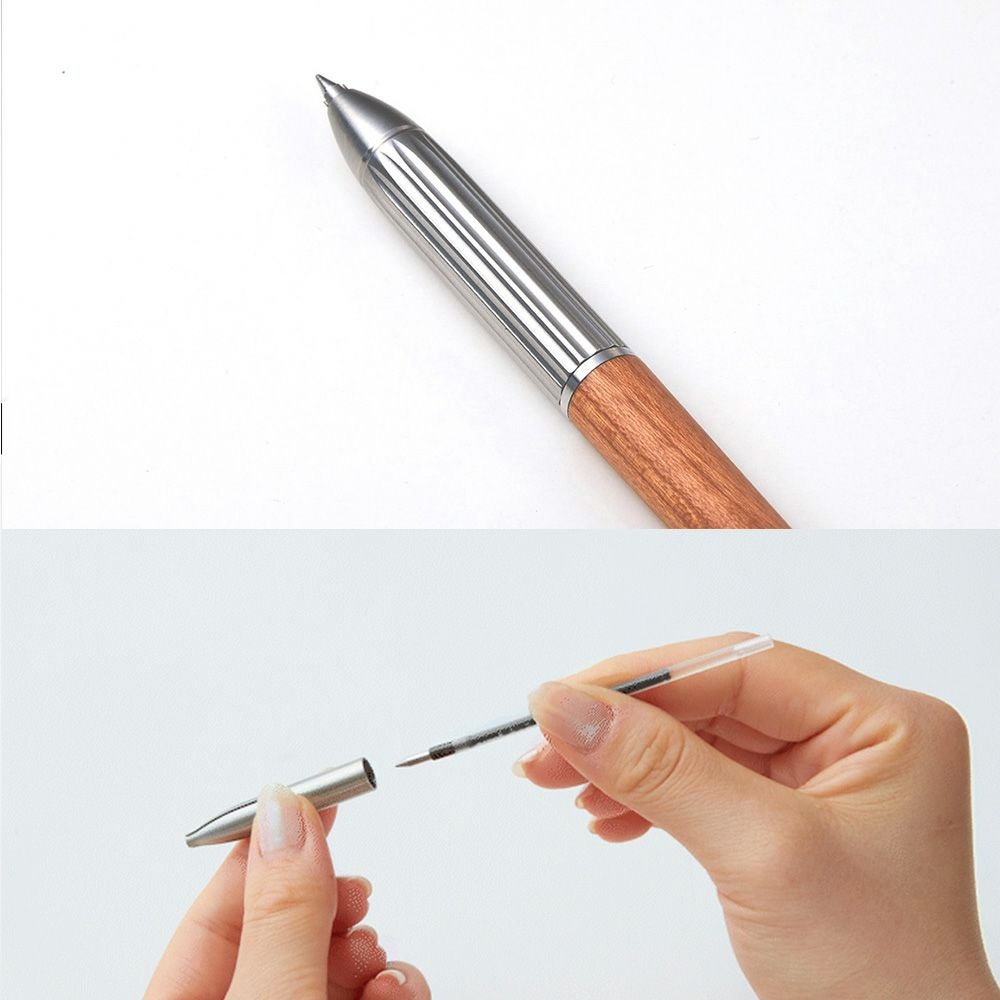 REFILL PEN JACKET 2ndモデル チェリー｜天然木製ペンジャケット 美しい木目