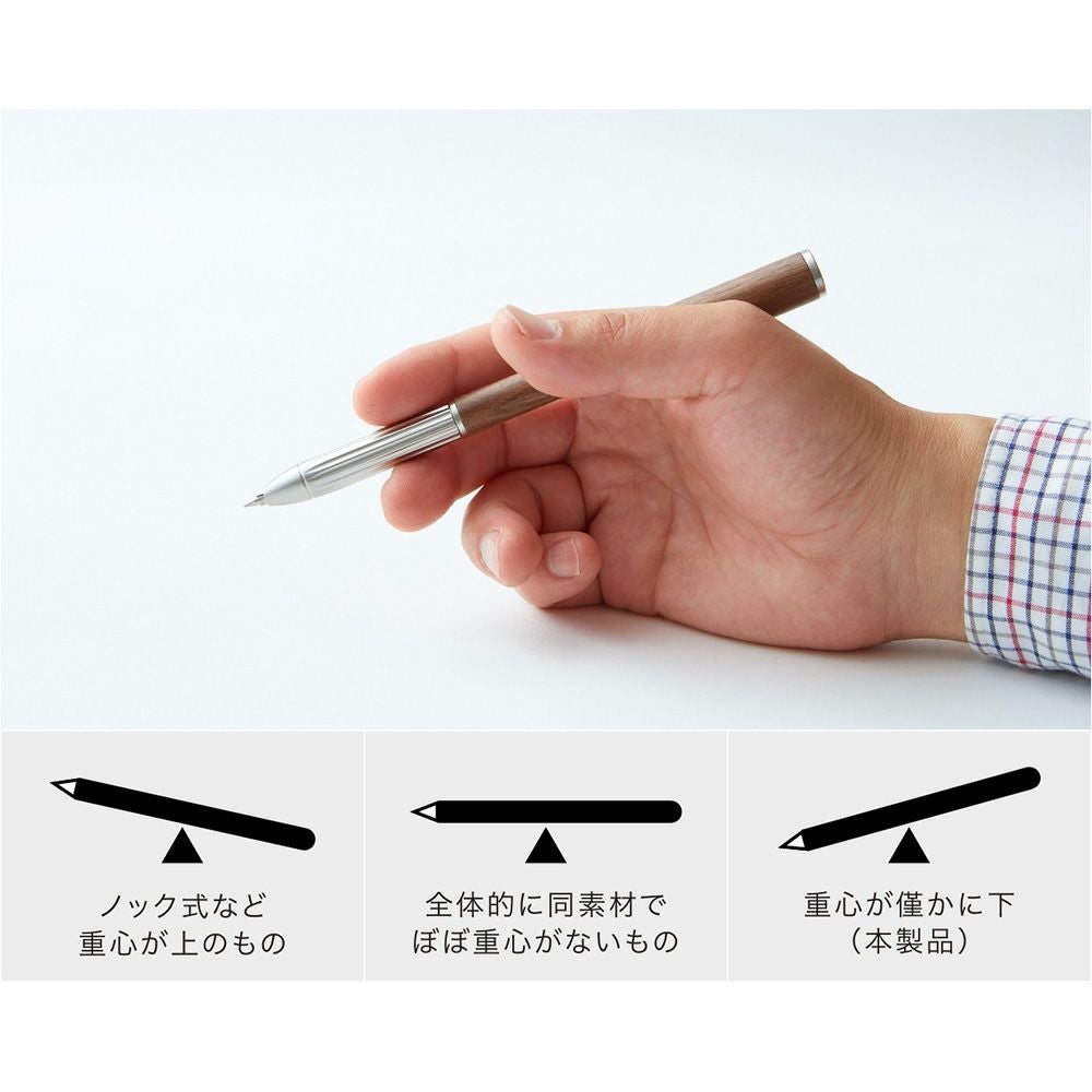 REFILL PEN JACKET 2ndモデル ブラックウッド｜天然木製ペンジャケット 深みある黒