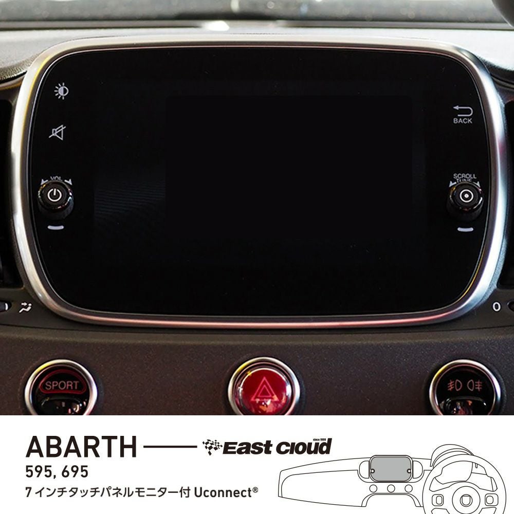 MULTIFUNCTION SCREEN PROTECTOR for ABARTH（アバルト）
