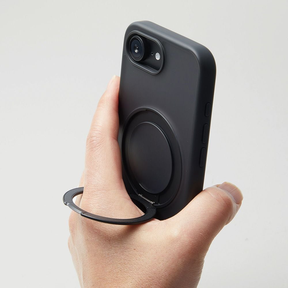 iPhone 17e / 16e 両対応】Deff ETANZE RINGMASTER リング内蔵