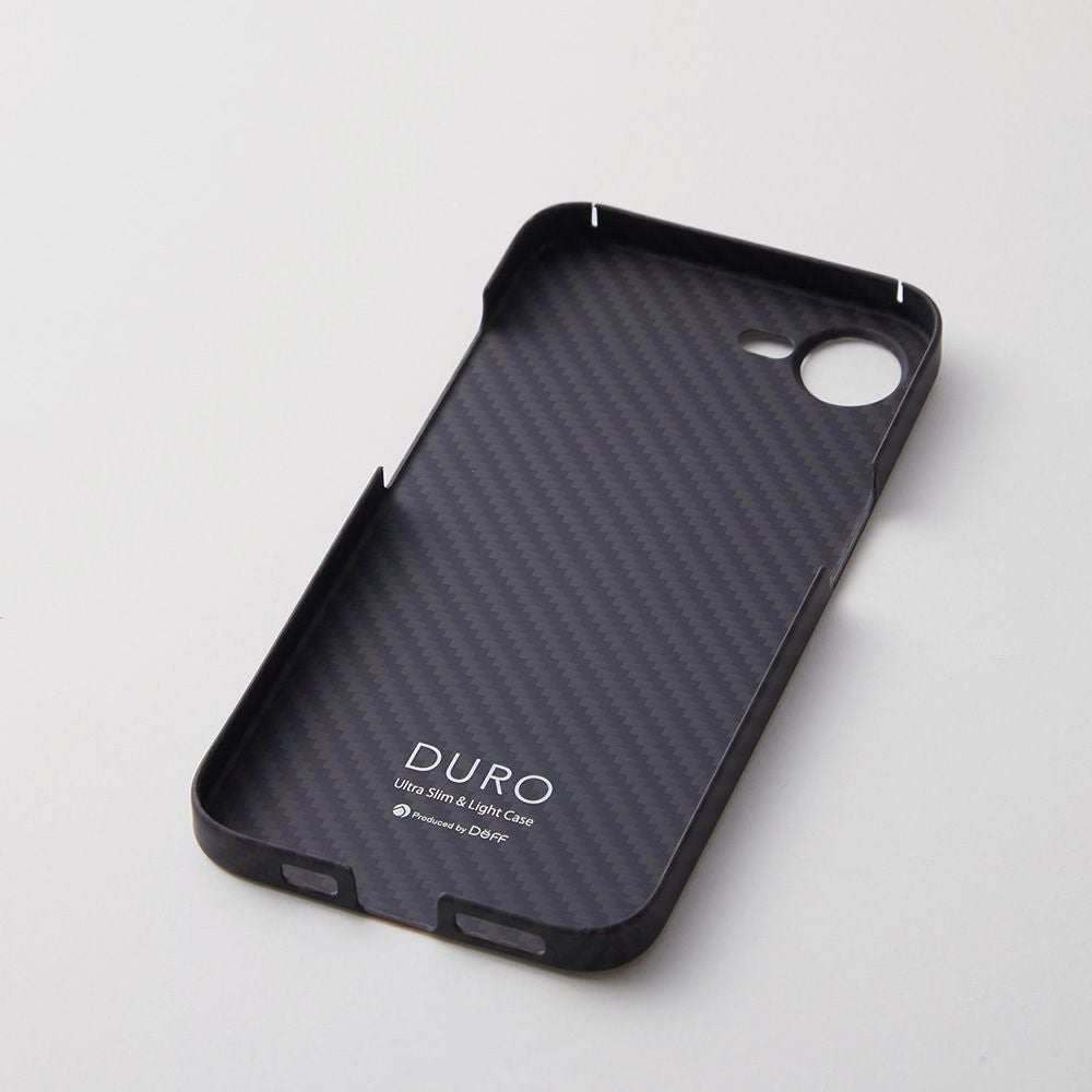 iPhone 17e / 16e 両対応】Deff 超軽量・極薄アラミド繊維ケース DURO