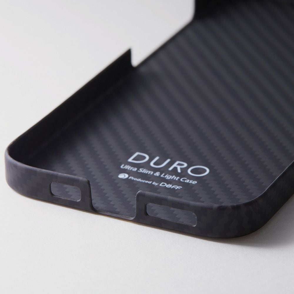 iPhone 17e / 16e 両対応】Deff 超軽量・極薄アラミド繊維ケース DURO