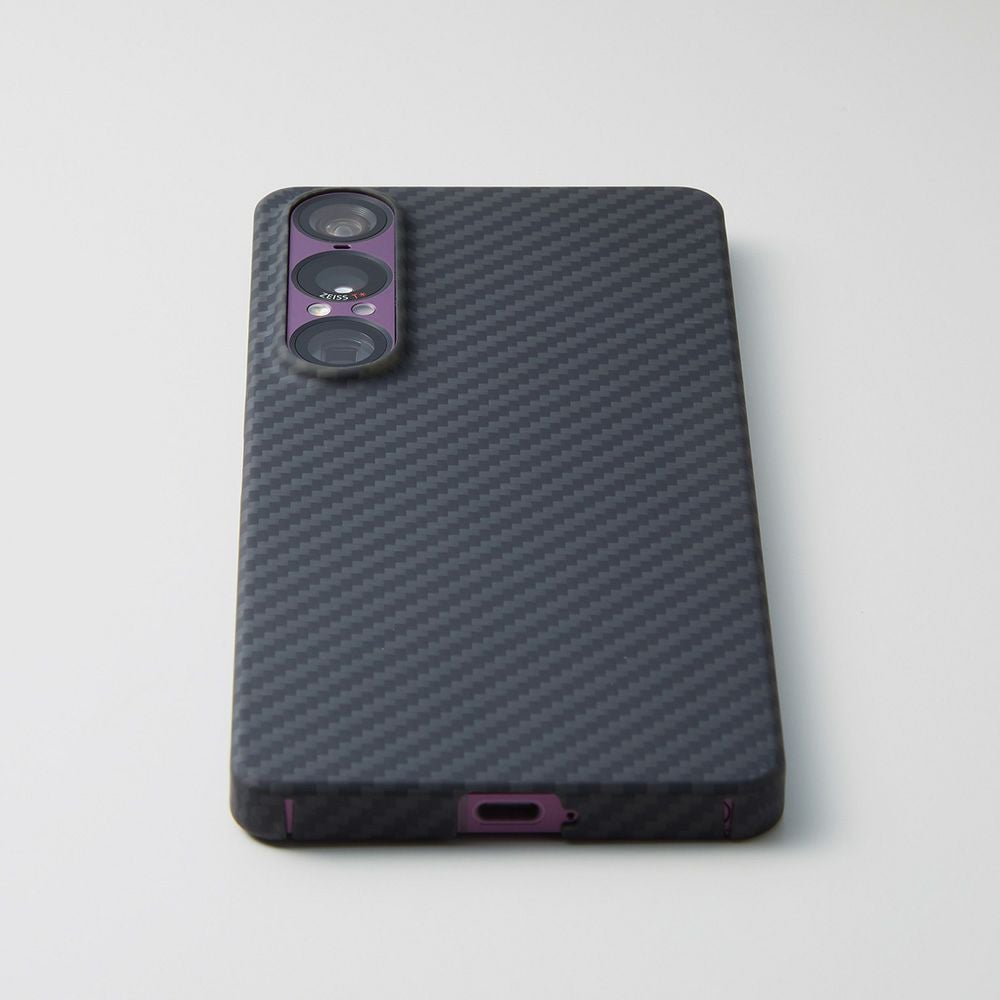 Xperia 1 VII ケース アラミド繊維 超薄型・超軽量13g Made for Xperia