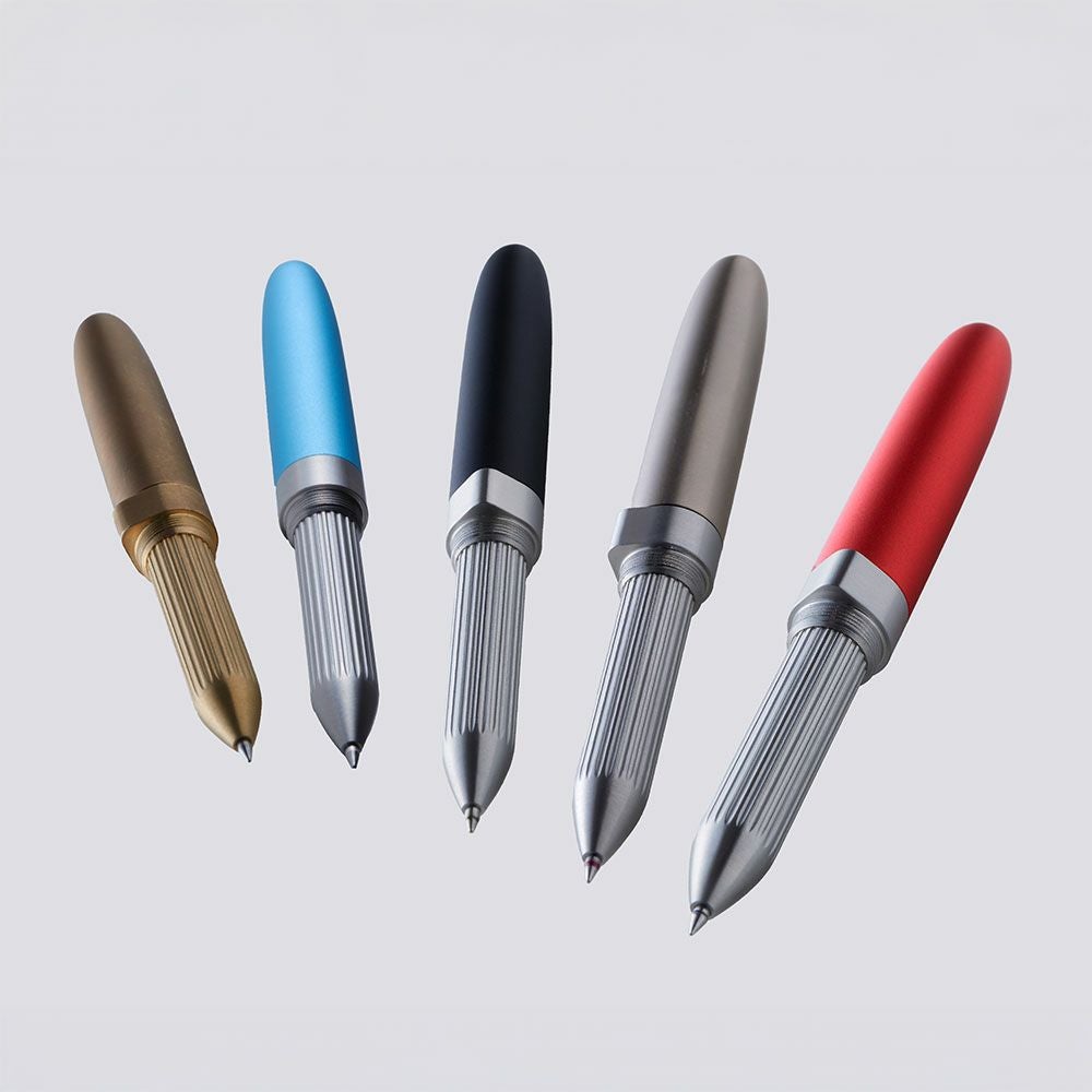 REFILL PEN JACKET Extra Short｜iF賞受賞 極薄金属ペン カラーバリエーション