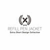 REFILL PEN JACKET Extra Short Design ロゴ