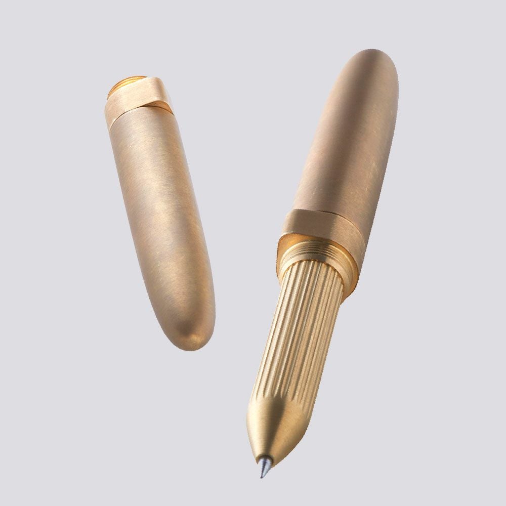 REFILL PEN JACKET Extra Short 真鍮｜エイジング楽しめる高級感ある一本