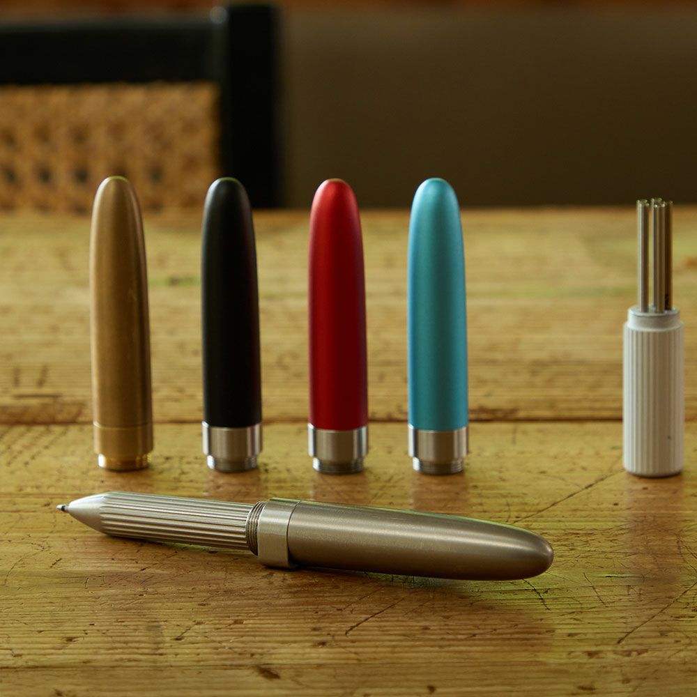 REFILL PEN JACKET Extra Short｜ローレット加工 滑り止め付きグリップ