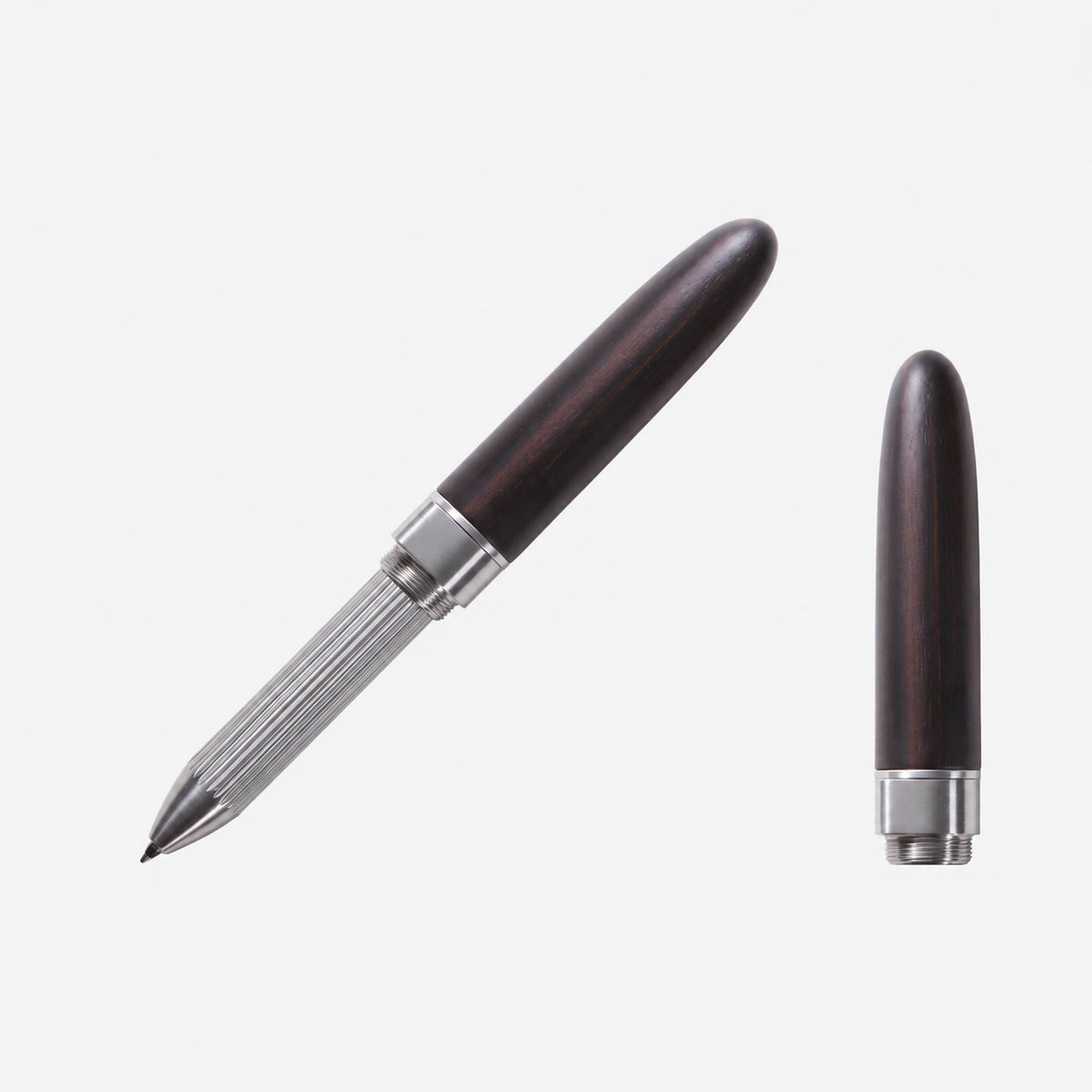 REFILL PEN JACKET Extra Short チタングレー｜サイズ比較 全長117mm