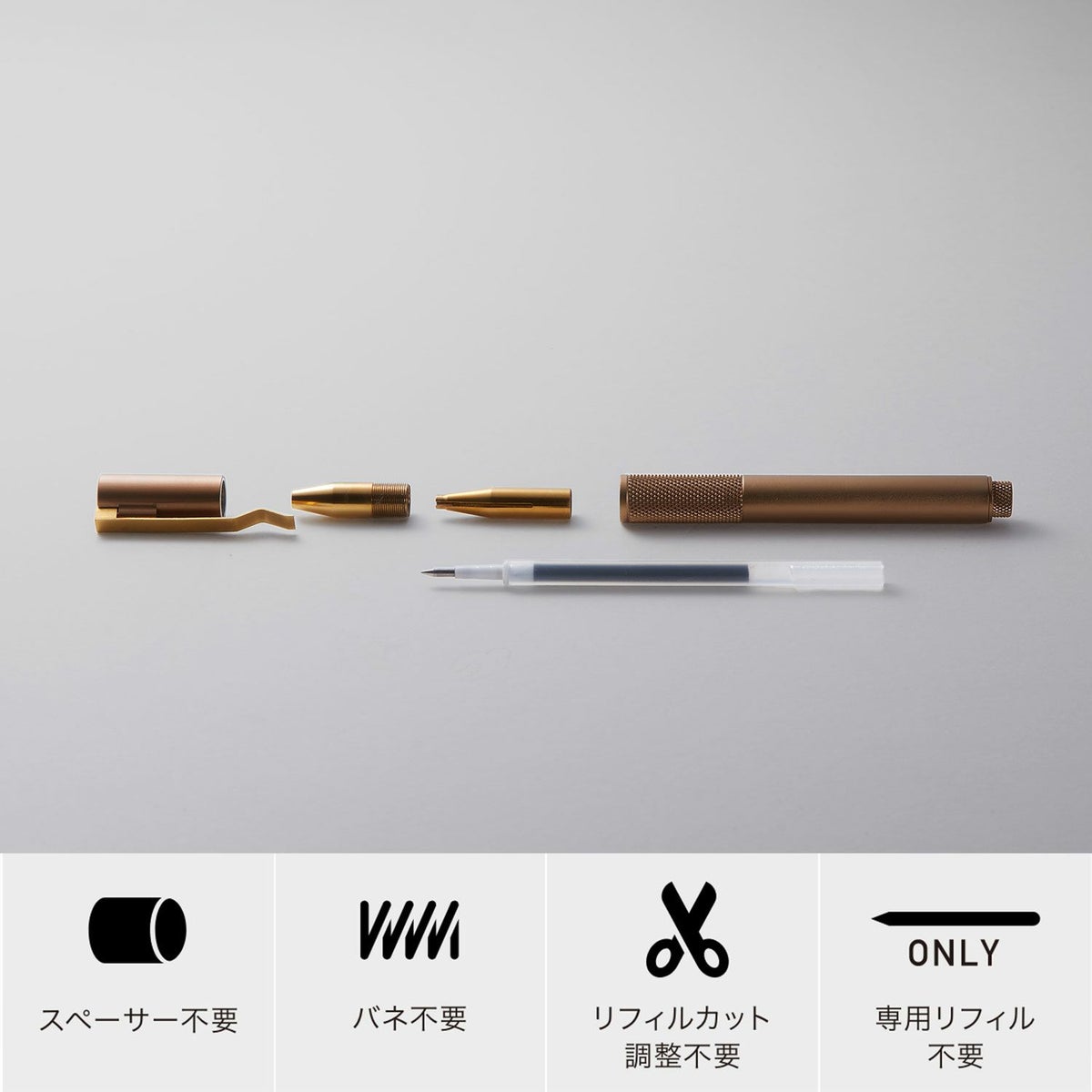 REFILL PEN JACKET 第3弾 使用イメージ 筆記