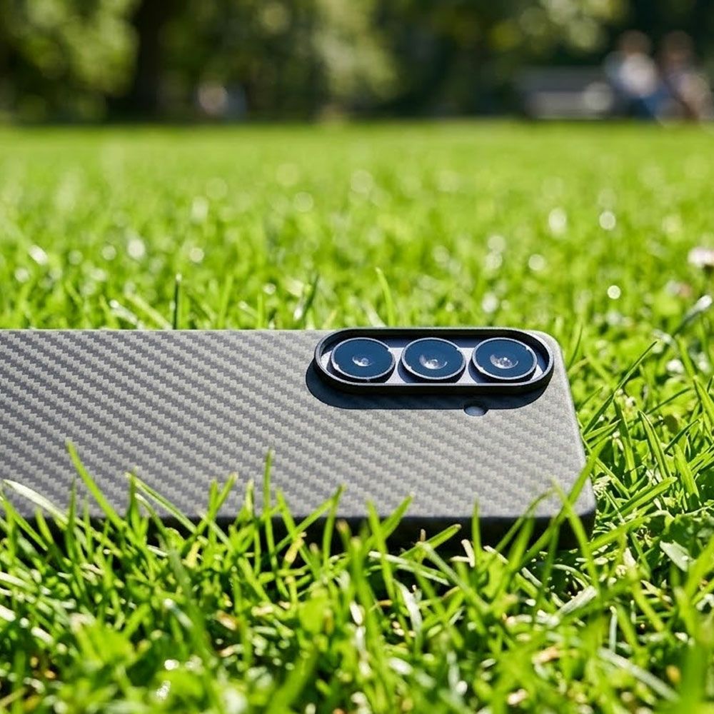 Galaxy S26 ケース DURO アラミド繊維 素材アップ ケブラー100% 織り目