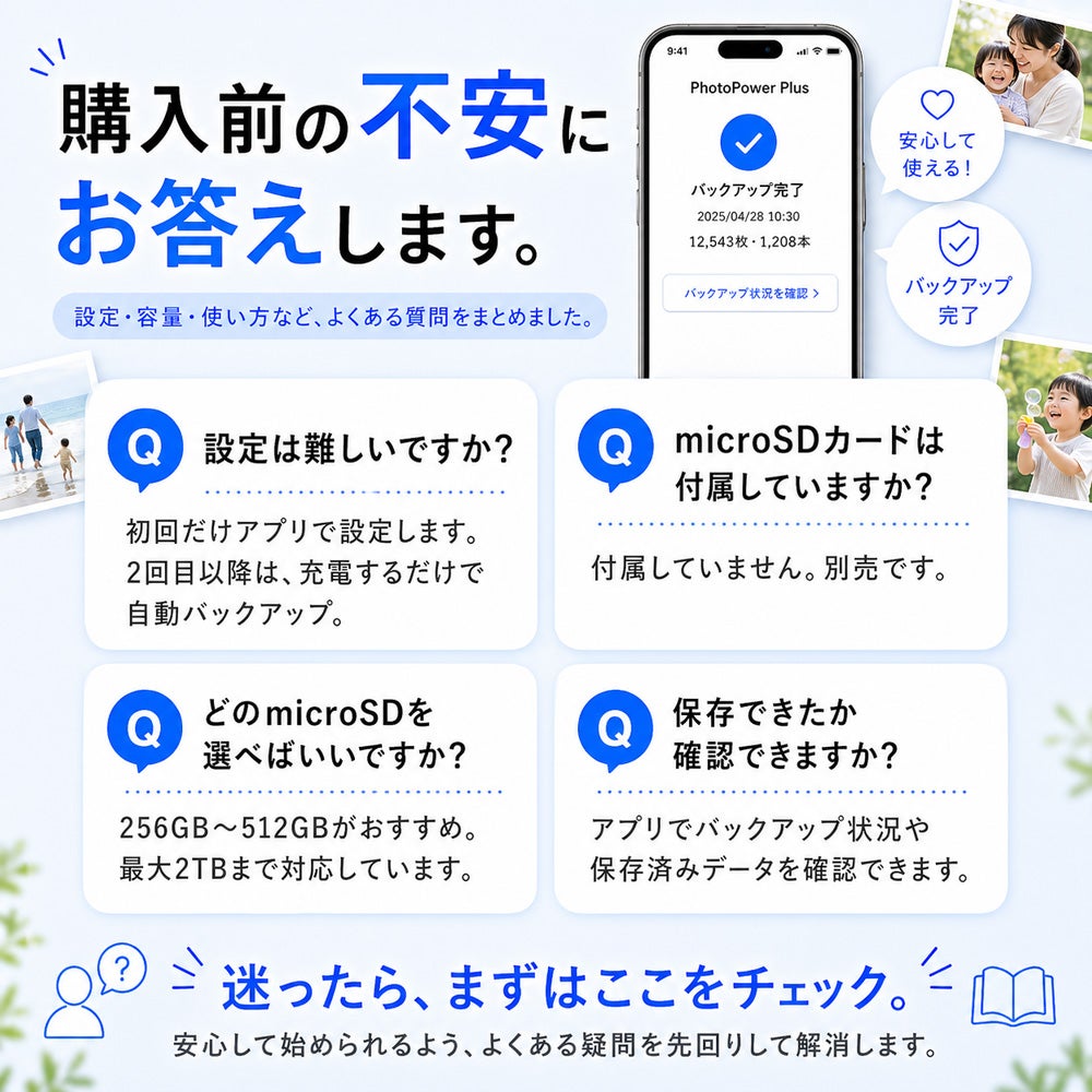 PhotoPower plus - FAQ