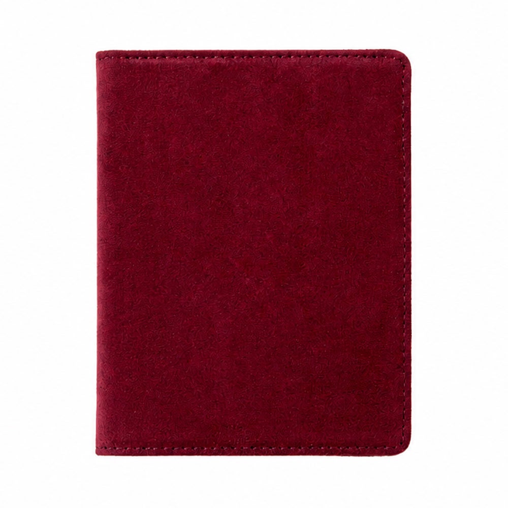 Alcantara®製電子車検証ケース 9076ボルドーの表面