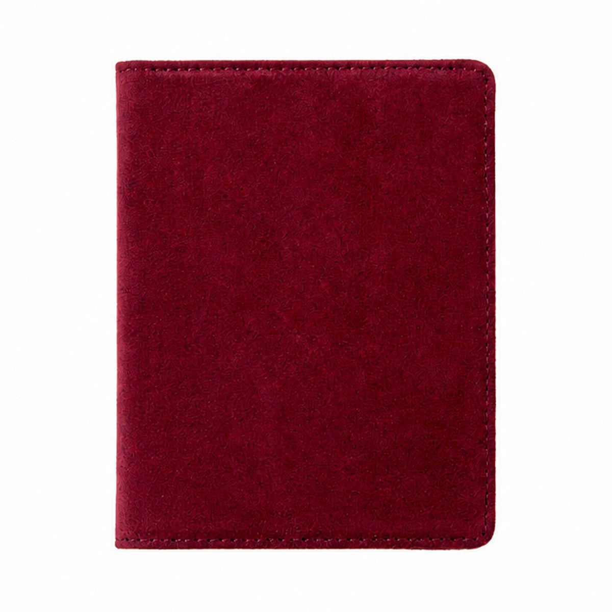 Alcantara®製電子車検証ケース 9076ボルドーの表面