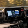 スズキ車に装着したメーカーオプション9インチナビの表示イメージ