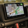 スズキ ジムニーに装着したPioneer製スタイリッシュ9インチナビ