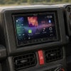 スズキ ジムニーに装着したPioneer製8インチディスプレイオーディオ