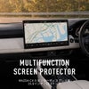 新型マツダ CX-5（KM系）専用 センターディスプレイ保護フィルム MULTIFUNCTION SCREEN PROTECTOR の装着イメージ