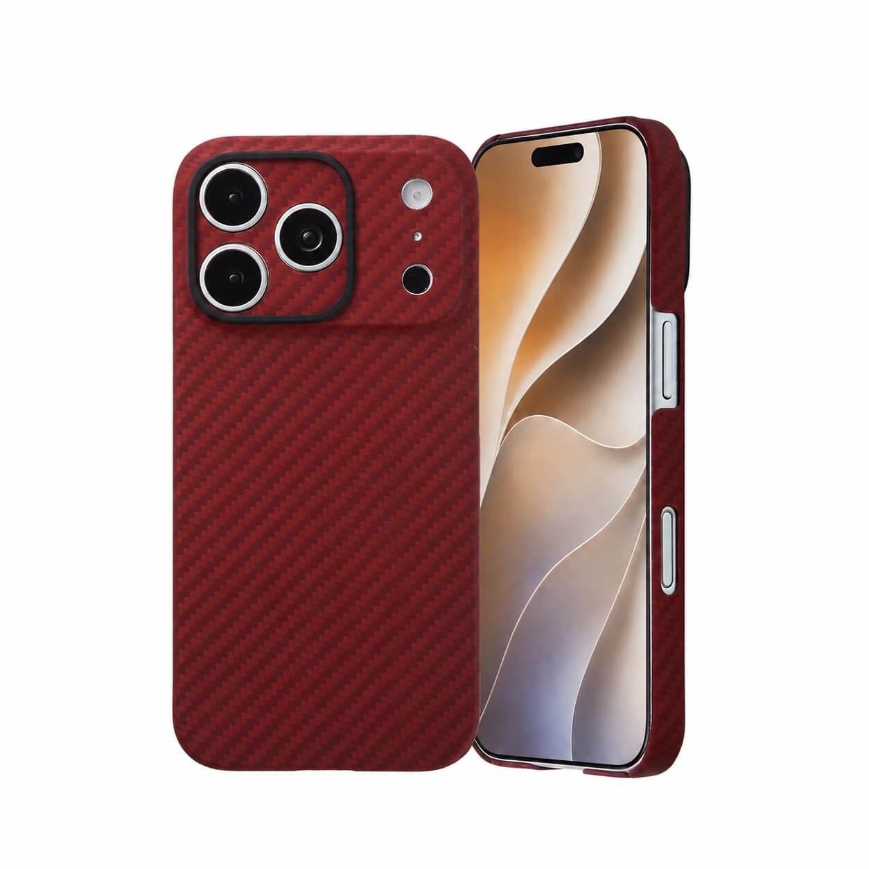 iPhone 18 Pro / 18 Pro Max ケース アラミド繊維 MagSafe対応 DURO
