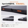Xperia 1 VIIIの操作性を考慮したG10バンパー オレンジ色のサイドボタンと各部開口設計